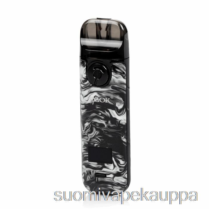 Vape Box Smok Novo 4 25w Pod Kit Fluid Musta Harmaa